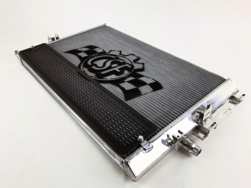 CSF 2015+ Mercedes Benz C63 AMG (W205) Front Mount Heat Exchanger w/Rock Guard - Image 4