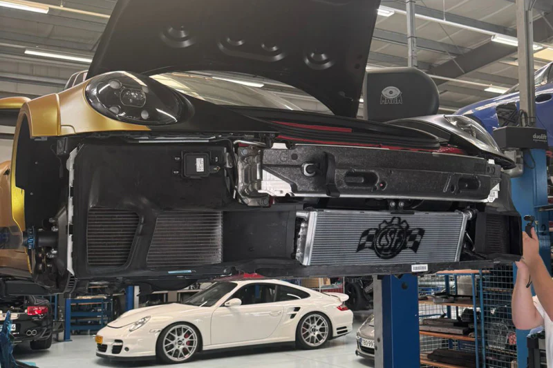 CSF 2019+ 992.1/992.2 Porsche 911(3.0LT Base/T/S/4/4S/GTS/4 GTS) High Perf Center Aluminum Radiator - Image 2