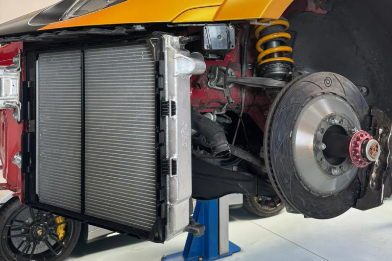 CSF 2019+ 992.1/992.2 Porsche 911(3.0LT Base/T/S/4/4S/GTS/4 GTS) High Perf Left Aluminum Radiator - Image 2