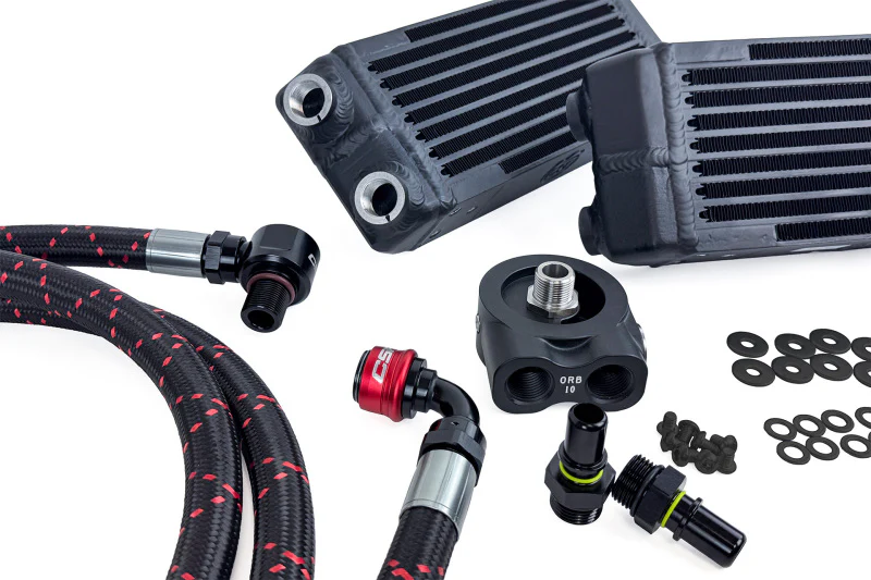 CSF 2023+ Honda Civic Type R FL5 High-Performance Dual Engine Oil Cooler Kit - Image 30