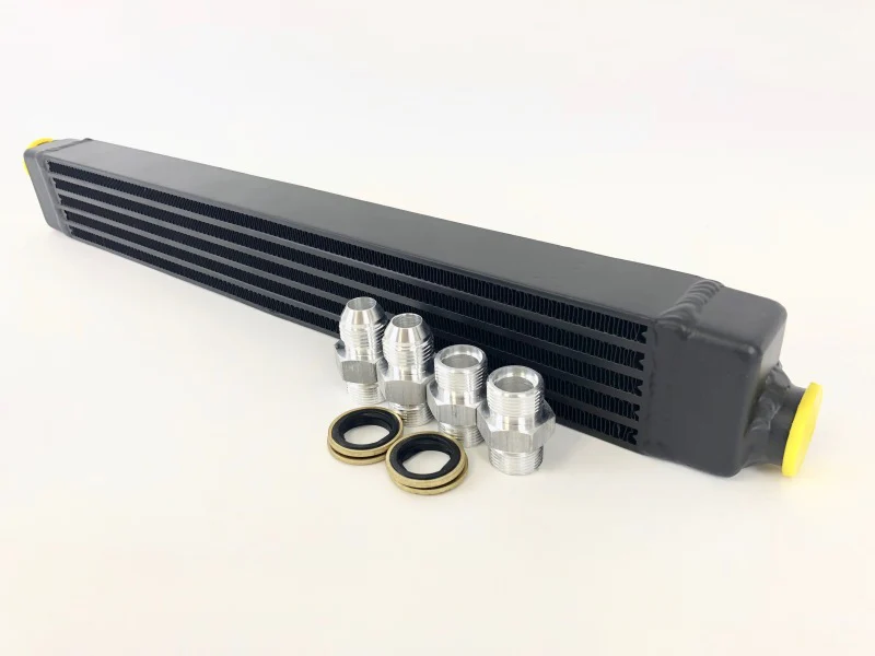 CSF 82-94 BMW 3 Series (E30) High Performance Oil Cooler w/-10AN Male & OEM Fittings - Image 3
