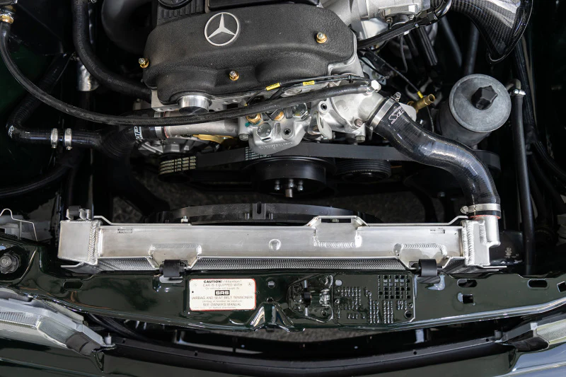 CSF 84-88 Mercedes-Benz W201 190E 2.3L - 16 w/ A/C High Performance Aluminum Radiator - Image 4