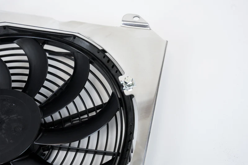 CSF 92-00 Honda Civic All-Aluminum Fan Shroud w/12in SPAL Fan - Image 4