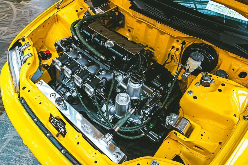 CSF 92-00 Honda Civic w/K-Swap V3 Radiator - Image 5