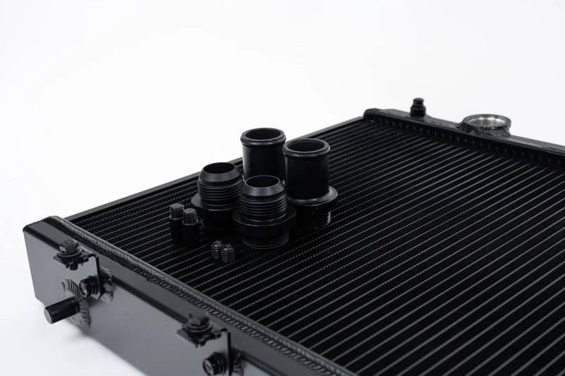 CSF 92-00 Honda Civic w/K-Swap V3 Radiator - Black Finish - Image 5