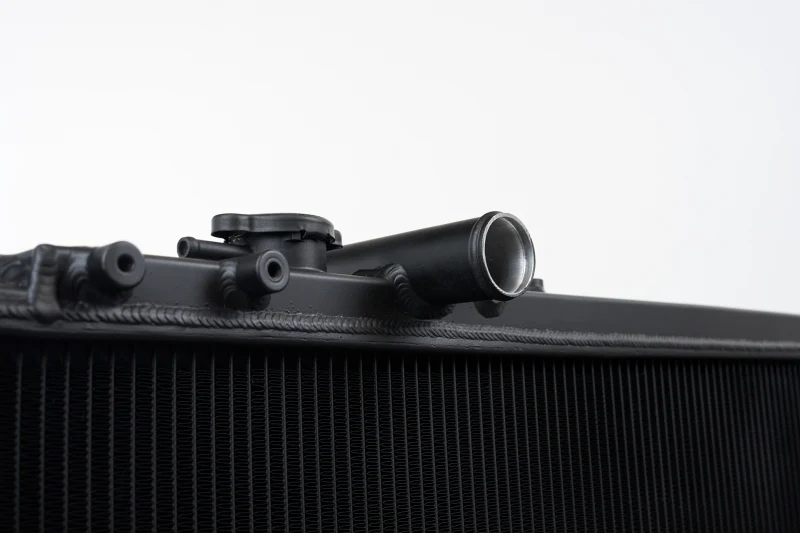 CSF 93-98 Toyota MK4 Supra Radiator - Black Finish - Image 2