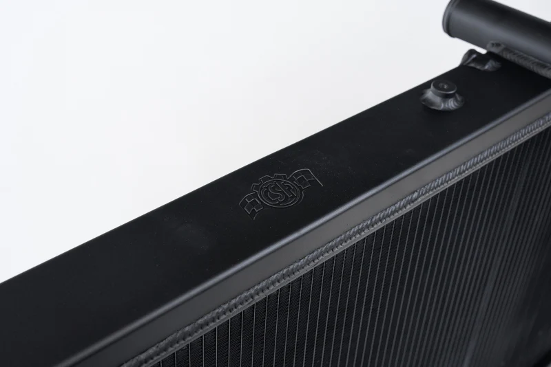 CSF 93-98 Toyota MK4 Supra Radiator - Black Finish - Image 3
