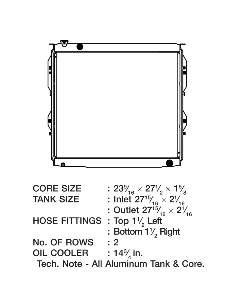 CSF 99-06 Toyota Tundra Radiator - Image 7