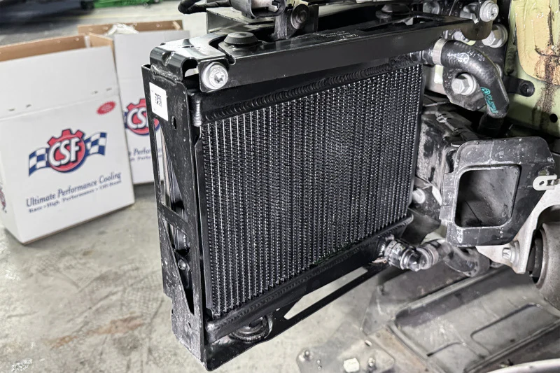 CSF BMW G8X M3/M4/M2 High-Performance Auxiliary Radiator - Single Radiator - Image 2