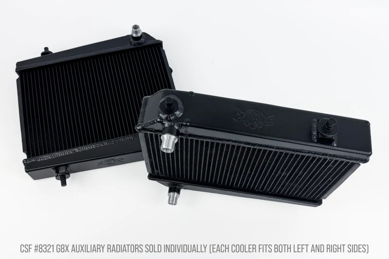 CSF BMW G8X M3/M4/M2 High-Performance Auxiliary Radiator - Single Radiator - Image 4
