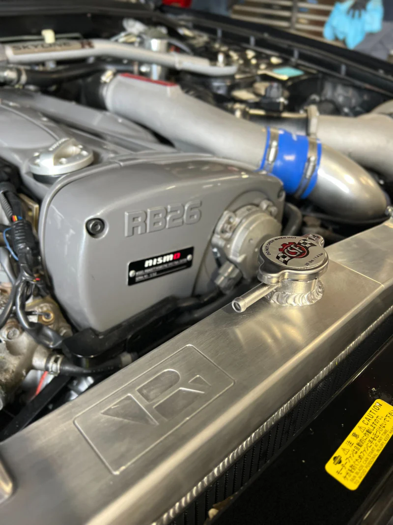 CSF Nissan R33 Skyline GT-R/GTS Full Billet Aluminum High-Performance Radiator - Image 3