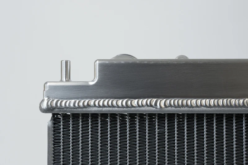 CSF Nissan R33 Skyline GT-R/GTS Full Billet Aluminum High-Performance Radiator - Black - Image 10