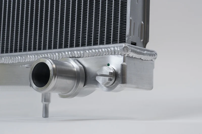 CSF Nissan R33 Skyline GT-R/GTS Full Billet Aluminum High-Performance Radiator - Black - Image 12