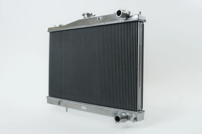 CSF Nissan R33 Skyline GT-R/GTS Full Billet Aluminum High-Performance Radiator - Black - Image 16