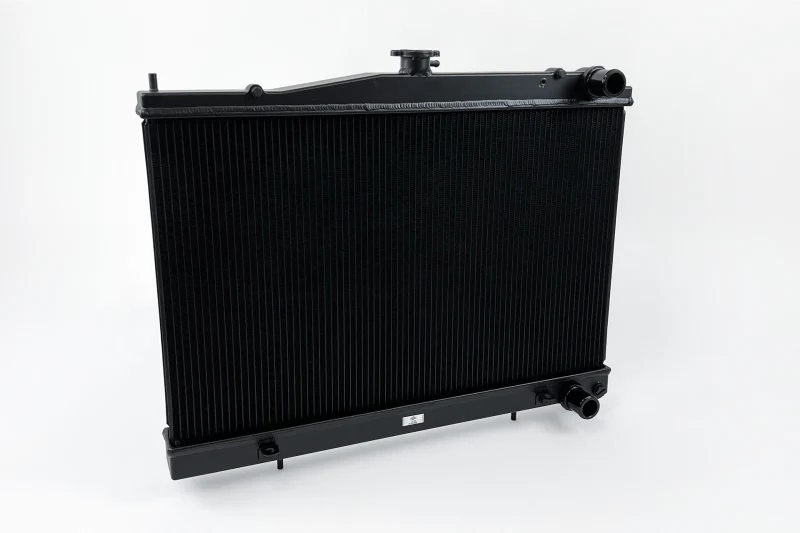 CSF Nissan R33 Skyline GT-R/GTS Full Billet Aluminum High-Performance Radiator - Black - Image 18