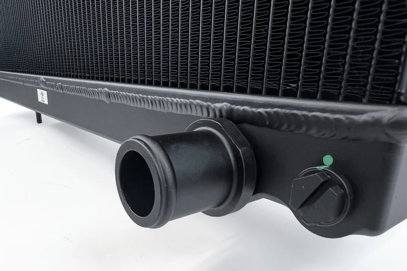CSF R32 Nissan Skyline GT-R / GT-S Full Billet Aluminum High-Performance Radiator - Black Finish - Image 5
