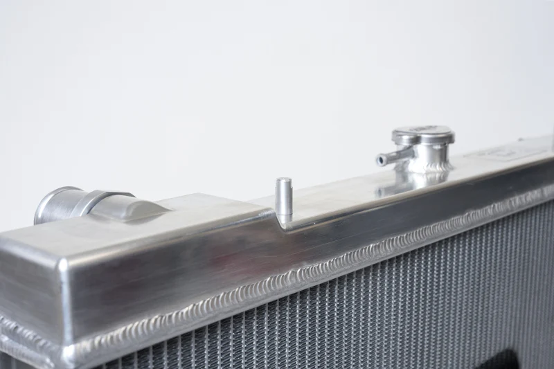 CSF R32 Nissan Skyline GT-R / GT-S Full Billet Aluminum High-Performance Radiator - Black Finish - Image 9