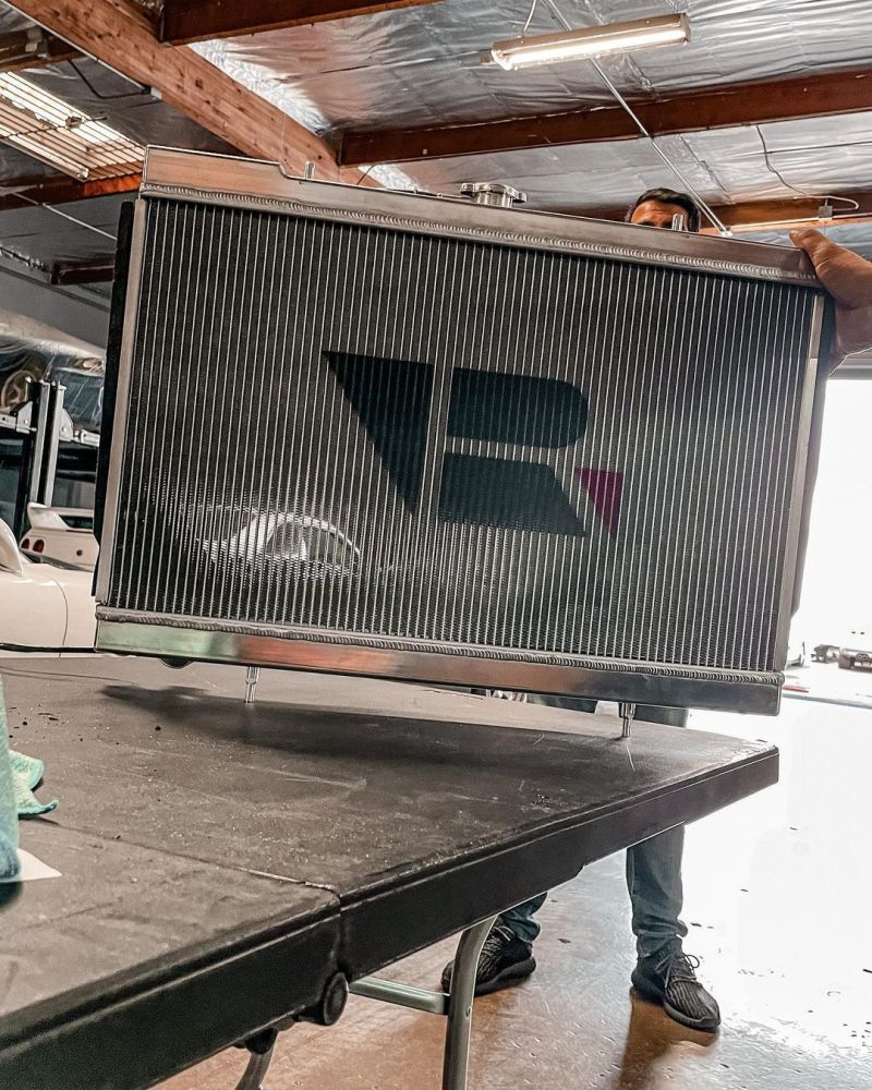 CSF R32 Nissan Skyline GT-R / GT-S Full Billet Aluminum High-Performance Radiator - Raw Finish - Image 10