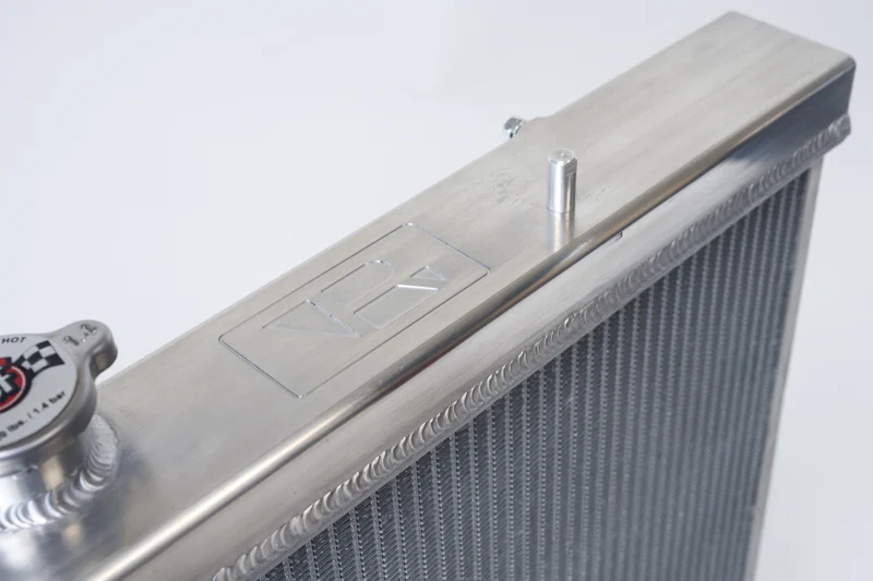 CSF R32 Nissan Skyline GT-R / GT-S Full Billet Aluminum High-Performance Radiator - Raw Finish - Image 3