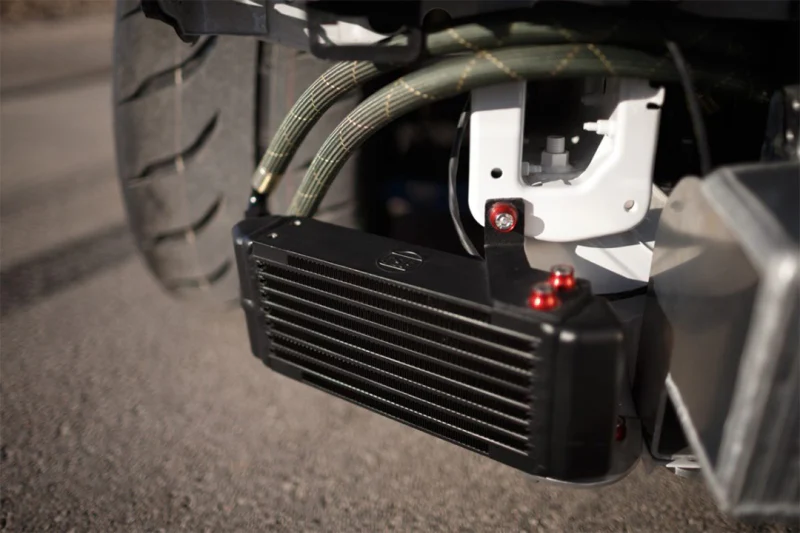 CSF Universal Dual-Pass Oil Cooler - M22 x 1.5 - 13in L x 4.75in H x 2.16in W - Image 3