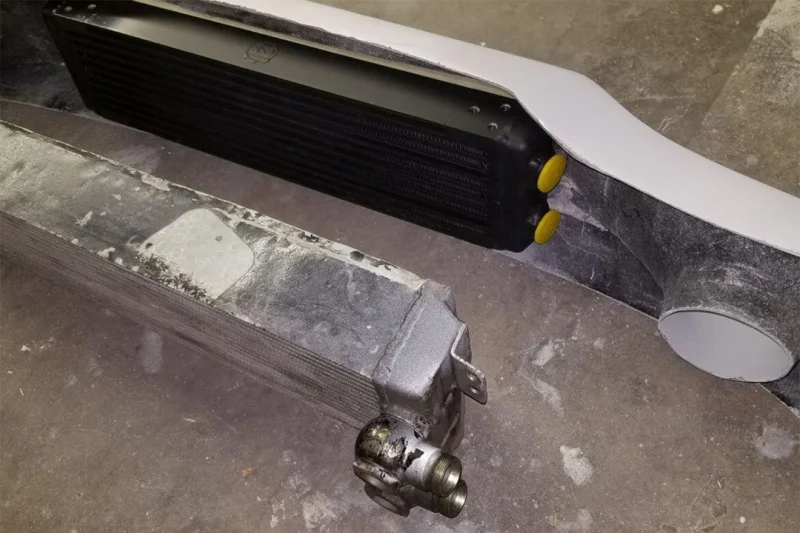 CSF Universal Dual-Pass Oil Cooler (RS Style) - M22 x 1.5 - 24in L x 5.75in H x 2.16in W - Image 10