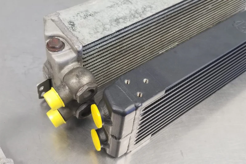 CSF Universal Dual-Pass Oil Cooler (RS Style) - M22 x 1.5 - 24in L x 5.75in H x 2.16in W - Image 11