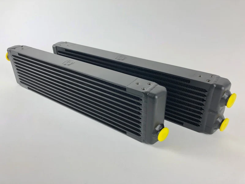 CSF Universal Dual-Pass Oil Cooler (RS Style) - M22 x 1.5 - 24in L x 5.75in H x 2.16in W - Image 2