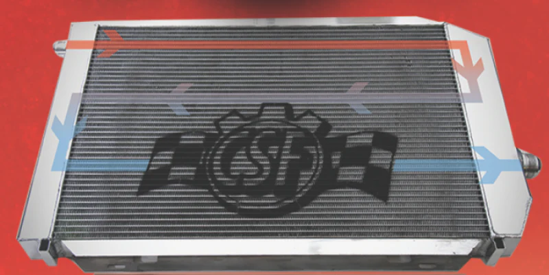 CSF Universal Triple Pass Dual Core Radiator w/AN Fittings - Image 11