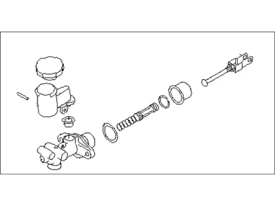 DBest Subaru 37230FE071 Clutch Master Cylinder 2006-2007 Subaru 37230FE071 - Image 5