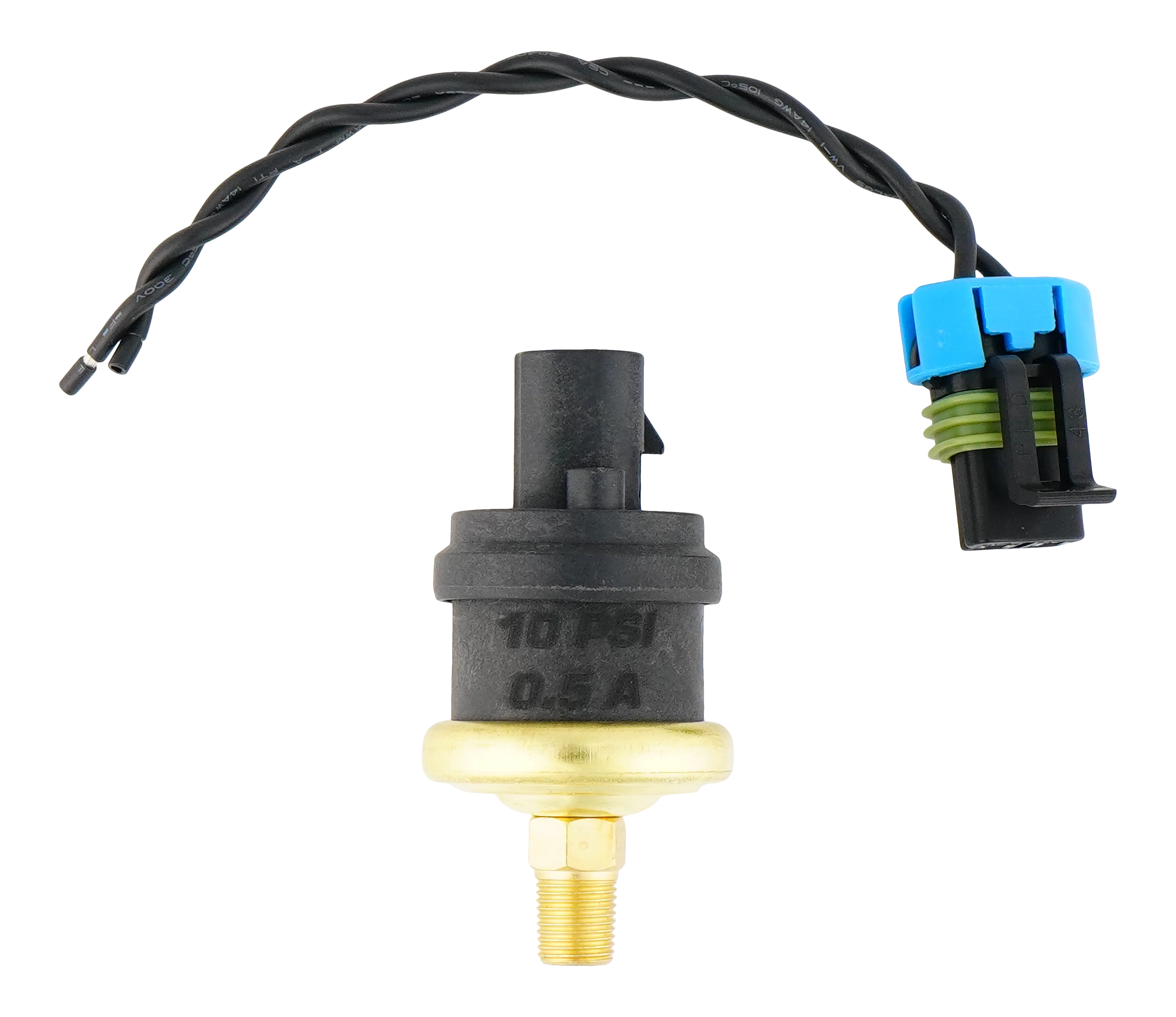 DeatschWerks 1/8th NPT 10 Psi Adjustable Hobbs Switch with Pigtail