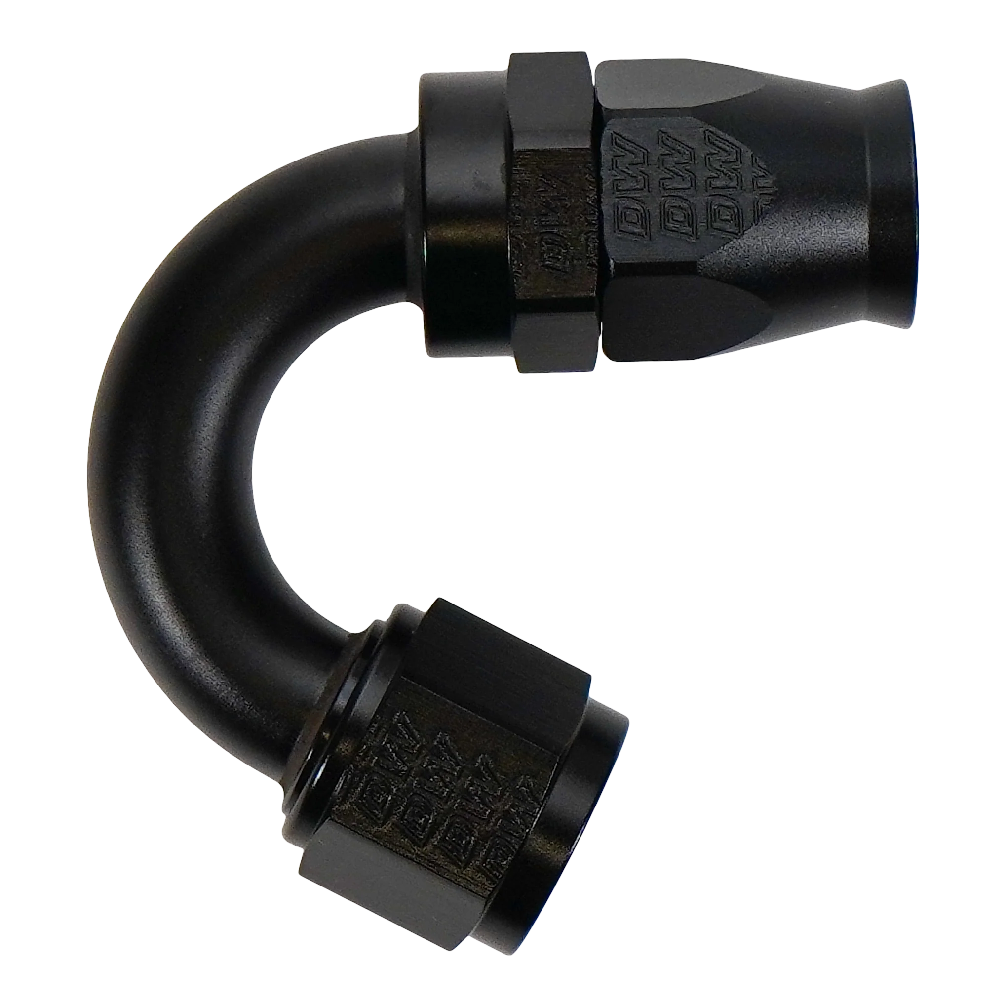 DeatschWerks 10 AN Female Flare Swivel (Incl Ferule/Olive) 150-degree Hose End PTFE