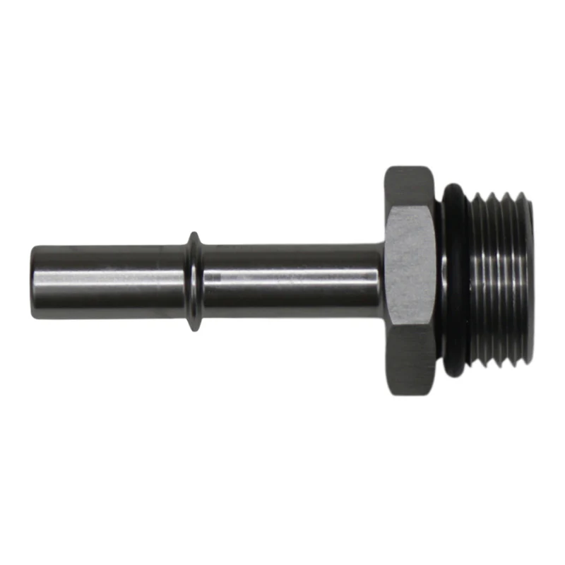 DeatschWerks 10AN ORB Male to 3/8in Male EFI Quick Connect Adapter - Anodized DW Titanium - Image 2