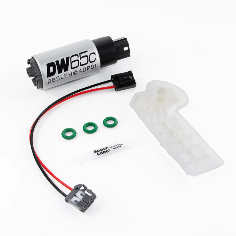 DeatschWerks DW65C 265 LPH Compact In-Tank Fuel Pump Kit for Subaru WRX BRZ Toyota 86 Scion FR-S