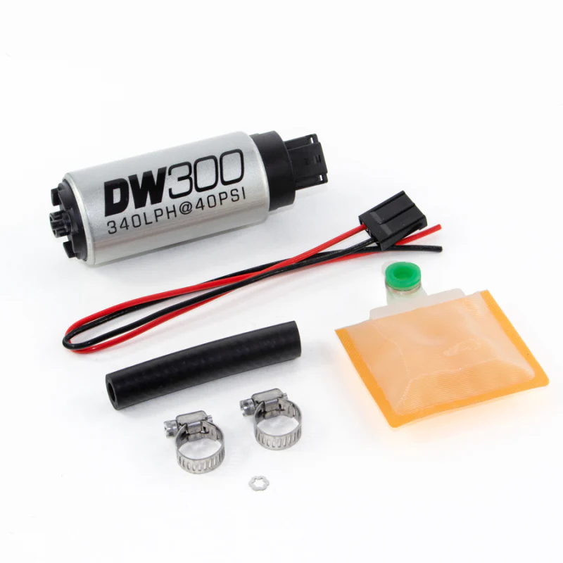 DeatschWerks DW300 340 LPH In-Tank Fuel Pump with Universal Install Kit