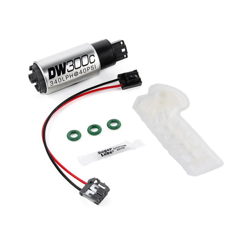 DeatschWerks DW300C 340 LPH Compact Fuel Pump Kit for Subaru WRX BRZ FR-S 86
