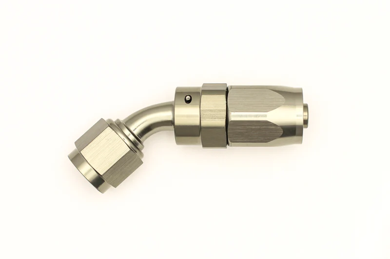 DeatschWerks 6AN Female Swivel 45-Degree Hose End CPE - Image 3