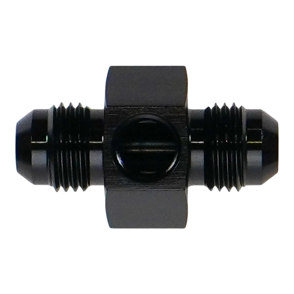 DeatschWerks 6AN Male Flare Gauge Adapter with 1/8" NPT Gauge Port