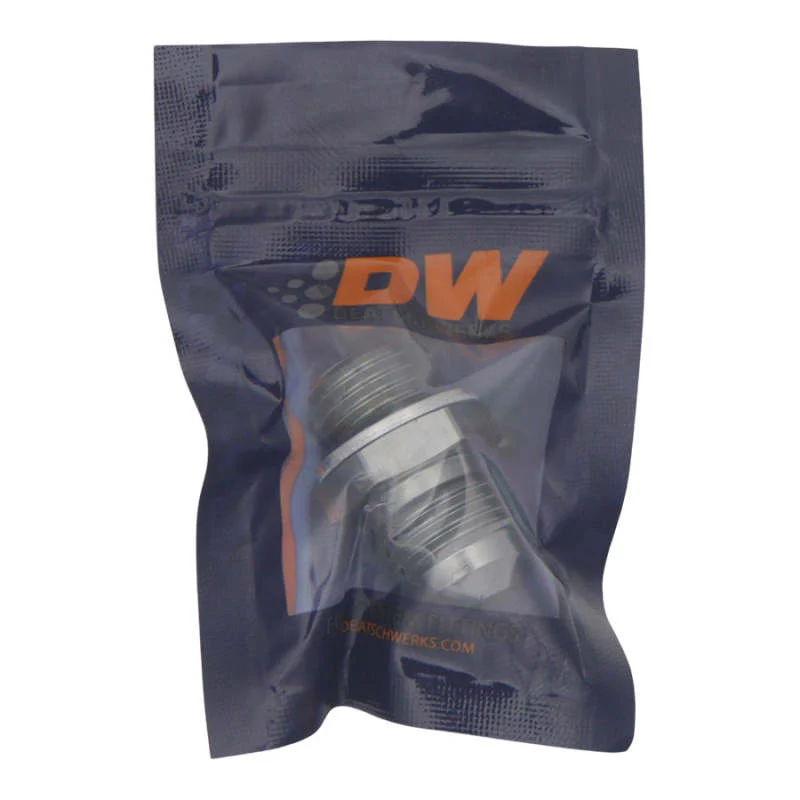 DeatschWerks 6AN Male Flare To M12 X 1.5 Male Metric Adapter  (Incl. Crush Washer) - Image 3