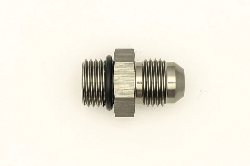 DeatschWerks 6AN ORB Male To 6AN Male Flare Adapter (Incl. O-Ring) - Image 2