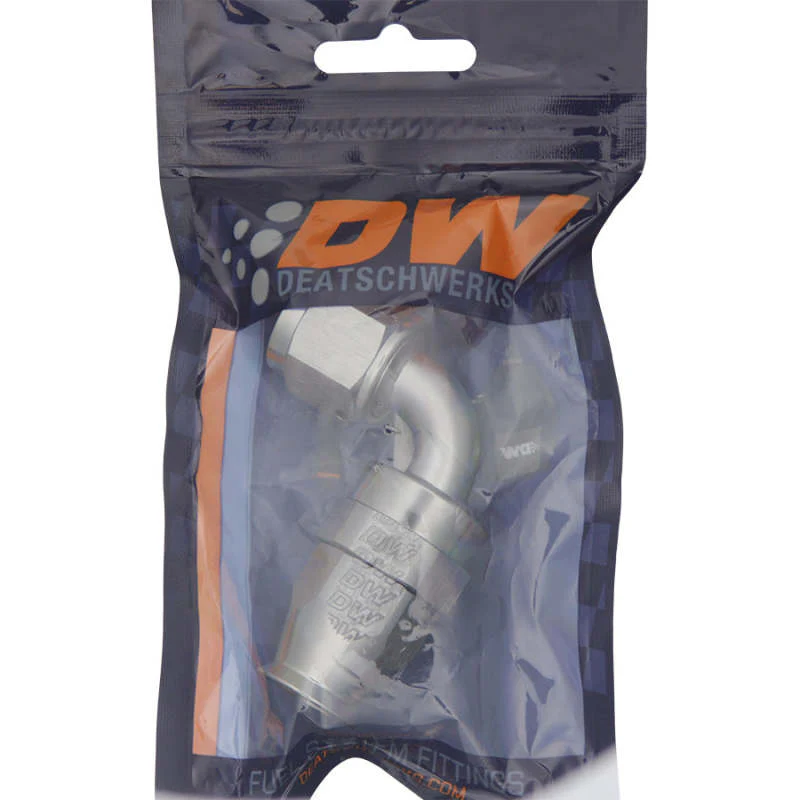 DeatschWerks 8AN Female Swivel 90-Degree Hose End PTFE (Incl. 1 Olive Insert) - Image 5