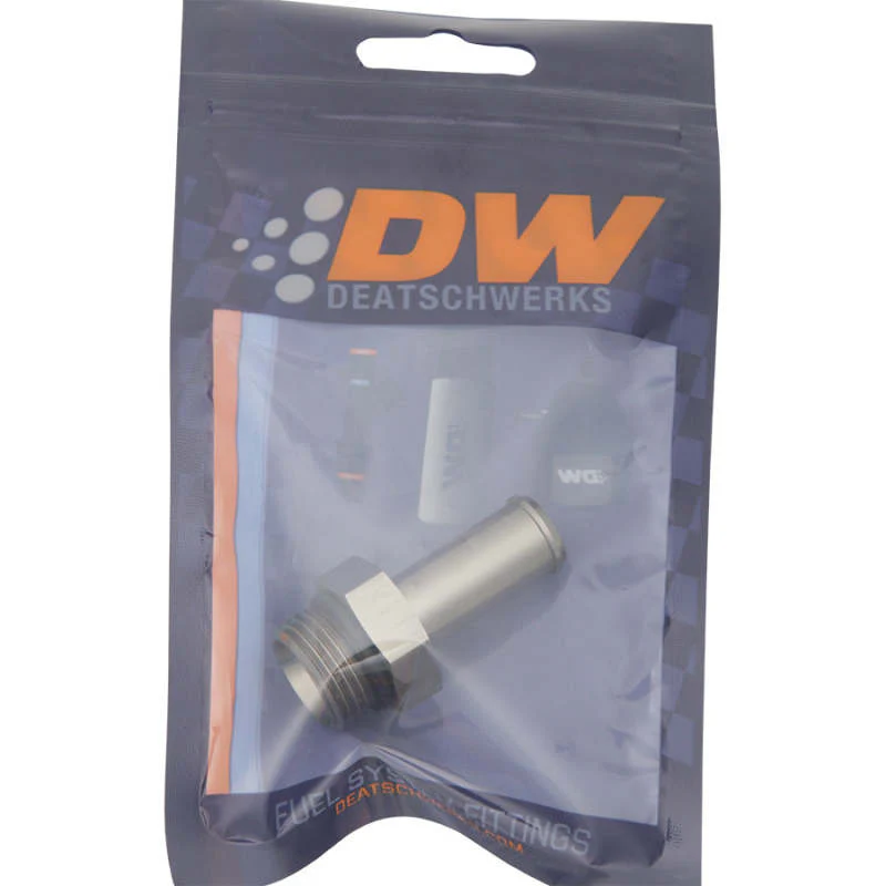DeatschWerks 8AN ORB Male To 1/2in Barb Fitting (Single Barb - Incl O-Ring) - Image 5