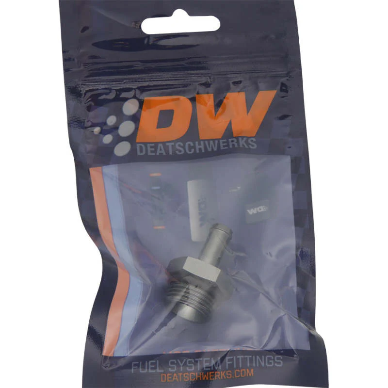 DeatschWerks 8AN ORB Male To 5/16in. Male Barb Fitting (Incl. O-Ring) - Image 5