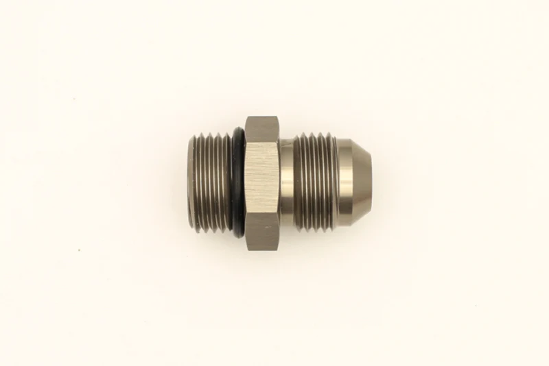 DeatschWerks 8AN ORB Male To 8AN Male Adapter (Incl O-Ring)