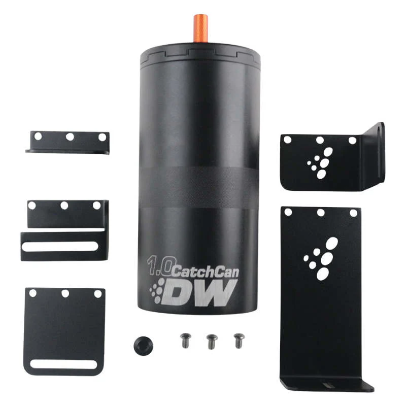 DeatschWerks 1 Liter Motorsport Oil Catch Can Assembly