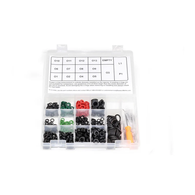 DeatschWerks Master Shop Injector O-Ring Kit (500 Pieces) - Image 3