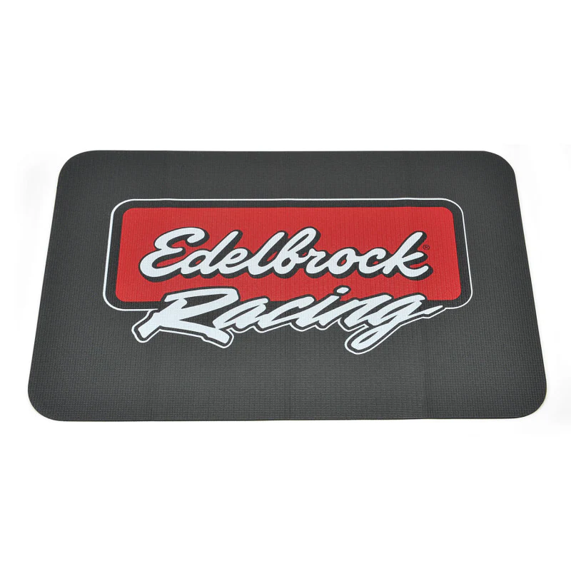 Edelbrock Racing Fender Cover - PVC Foam Mat - 2 Color Printed Edelbrock Racing Logo - Image 11