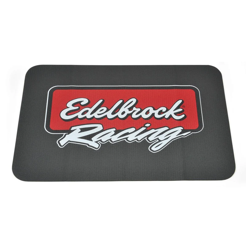 Edelbrock Racing Fender Cover - PVC Foam Mat - 2 Color Printed Edelbrock Racing Logo - Image 9