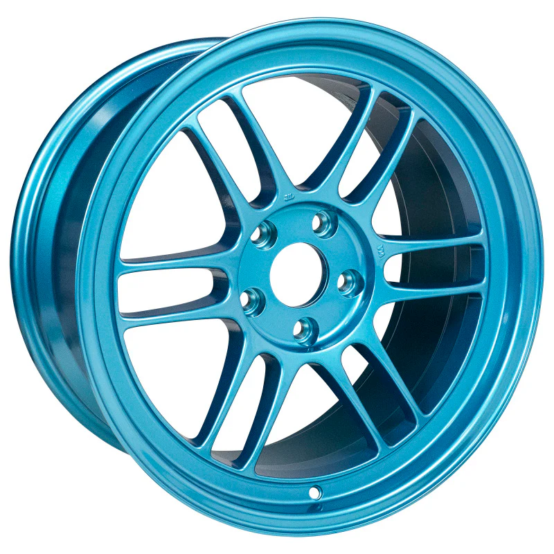 Enkei RPF1 18x9.5 5x114.3 38mm Offset 73mm Bore Emerald Blue Wheel (MOQ 40) - Image 2