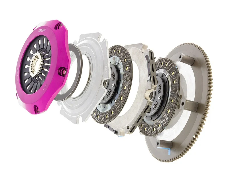Exedy 04-17 Subaru WRX STI EJ255/EJ257 2.5L Twin-Organic Clutch Kit - Image 8