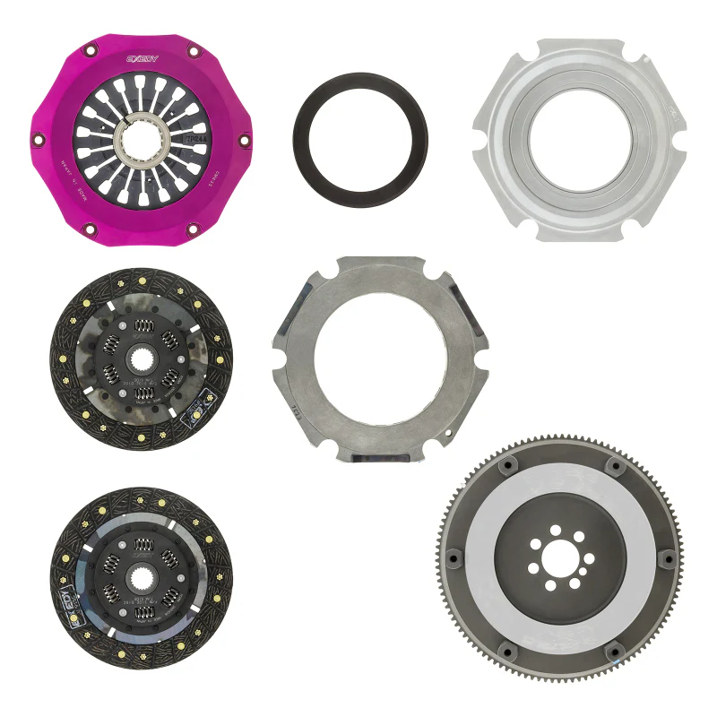 Exedy 08-15 Mitsubishi Evo X 4B11T 2.0L Twin-Organic Clutch Kit - Image 4